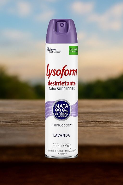 Desinfetante Lysoform Aerossol Lavanda 360ml - e - dona