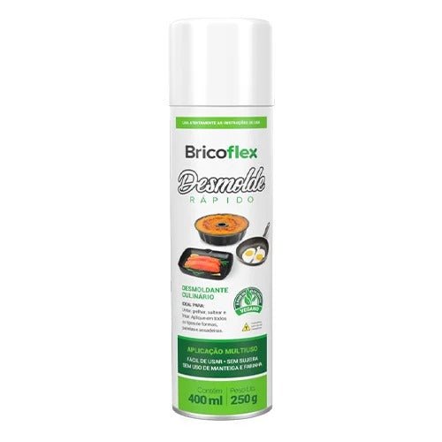 Desmolde Rápido Bricoflex Spray 400ml - e - dona