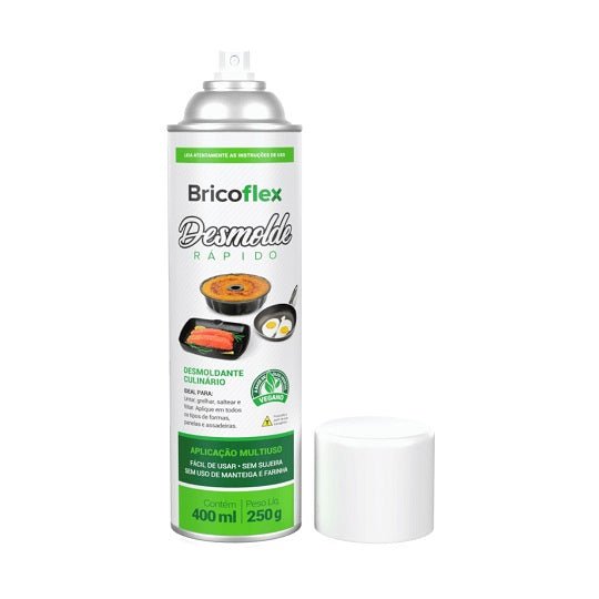 Desmolde Rápido Bricoflex Spray 400ml - e - dona
