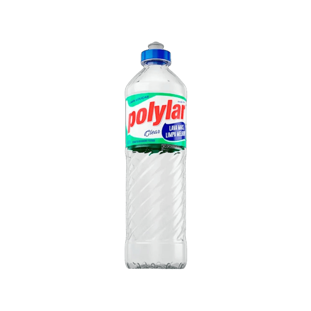 Detergente Clear Polylar 500ml - e - dona