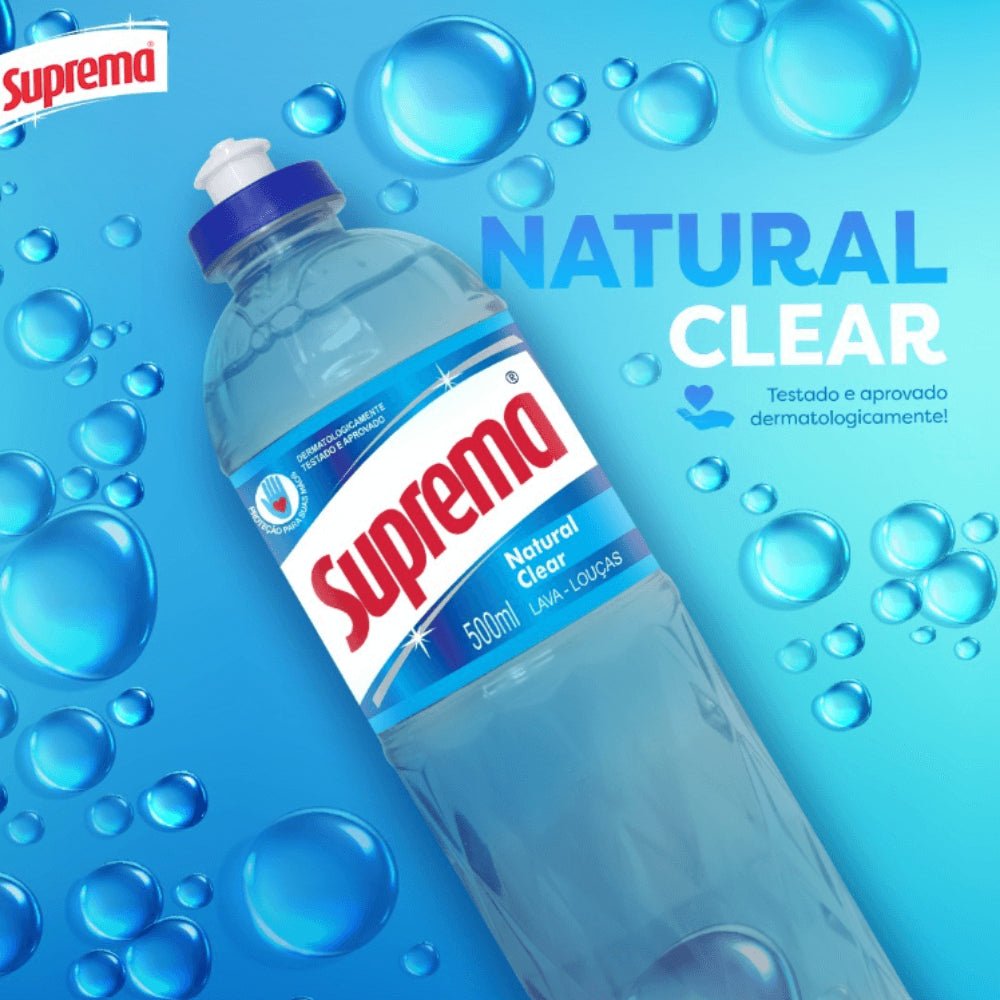 Detergente Clear Suprema 500ml - e - dona