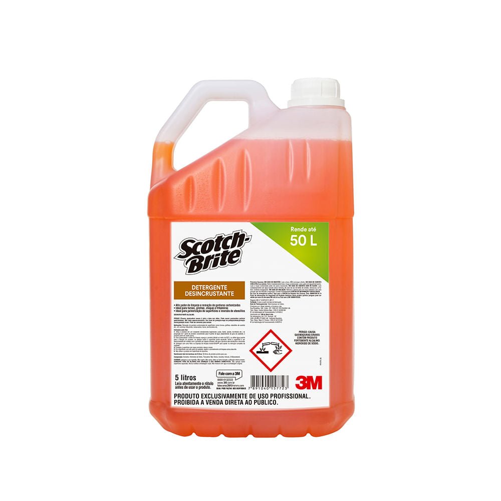 Detergente Desincrustante Concentrado Scotch - Brite 5 Litros - e - dona