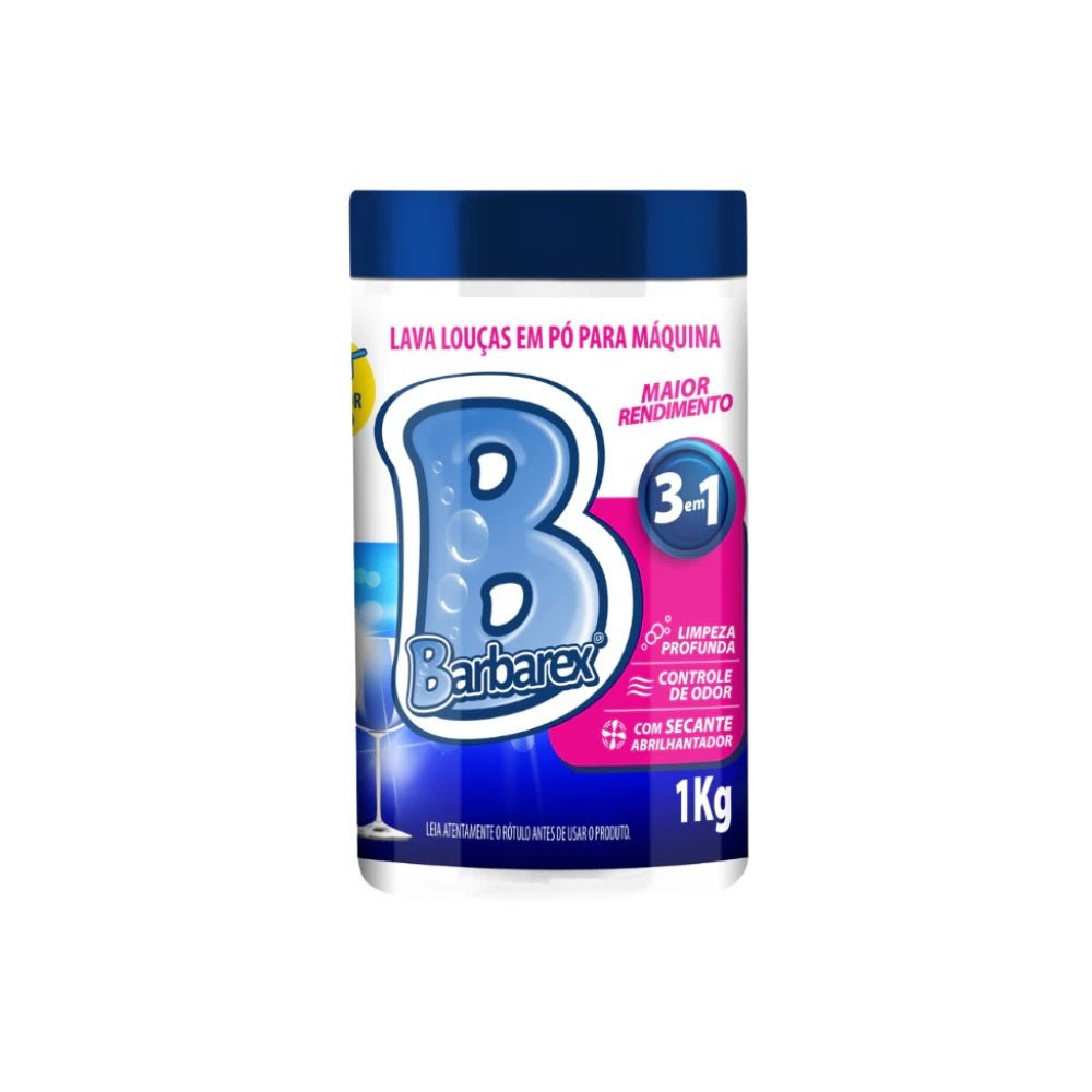 Detergente em Pó 1kg Barbarex - e - dona
