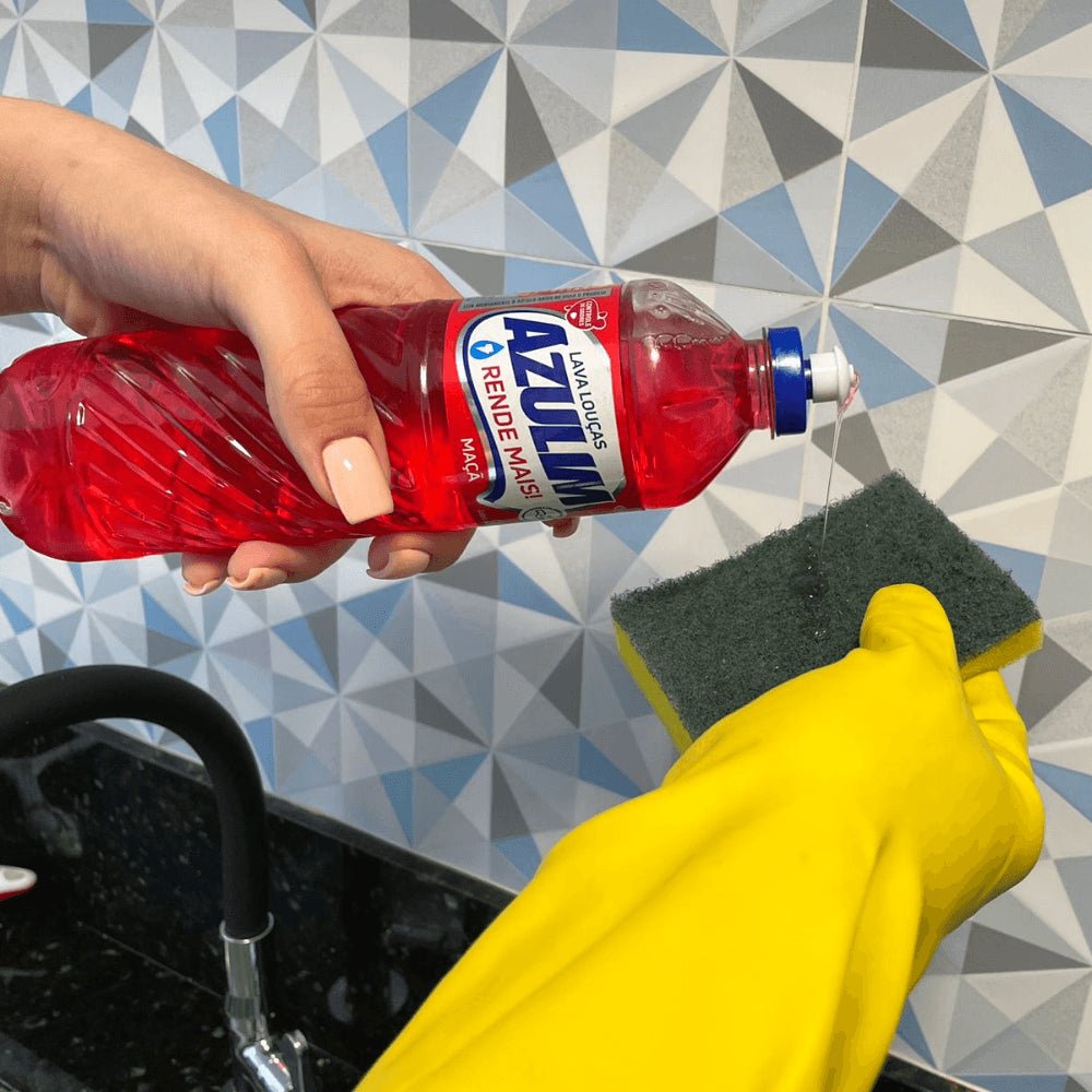 Detergente Maçã Azulim 500ml - e - dona