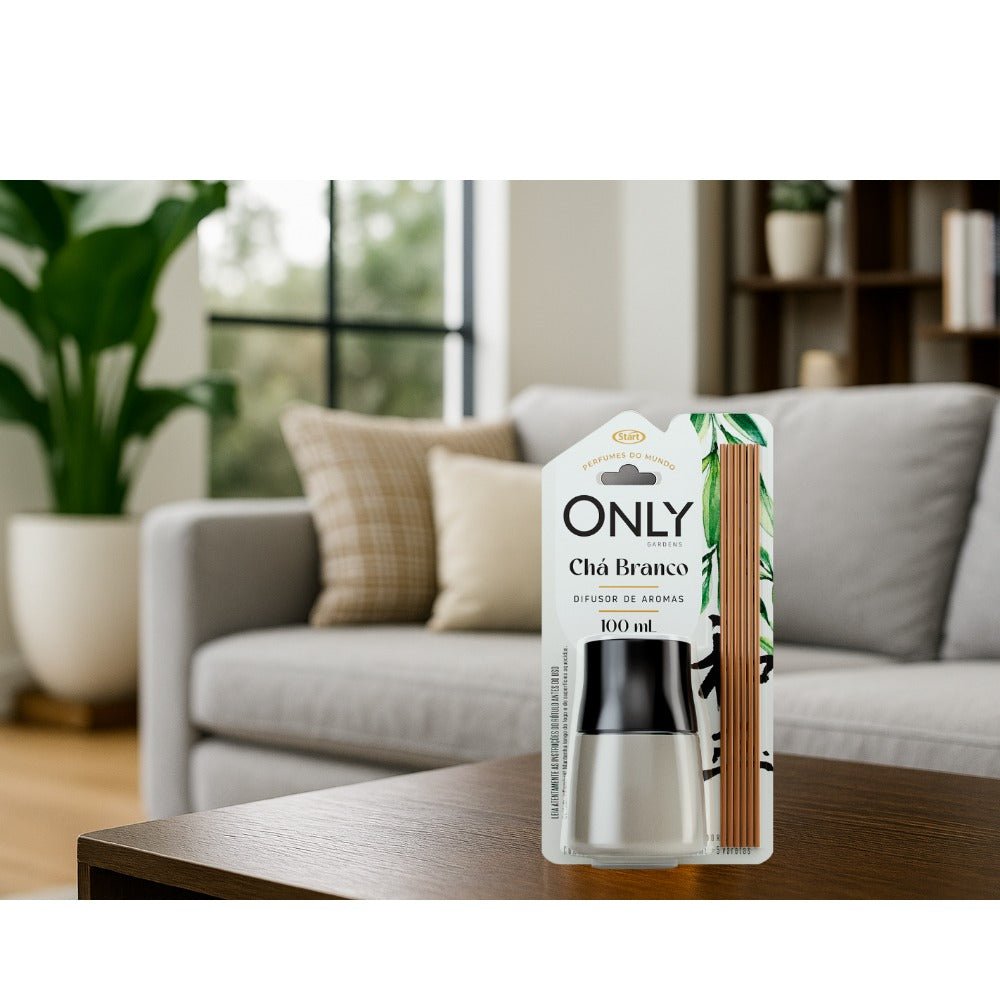 Difusor 100ml Chá Branco Only - e - dona