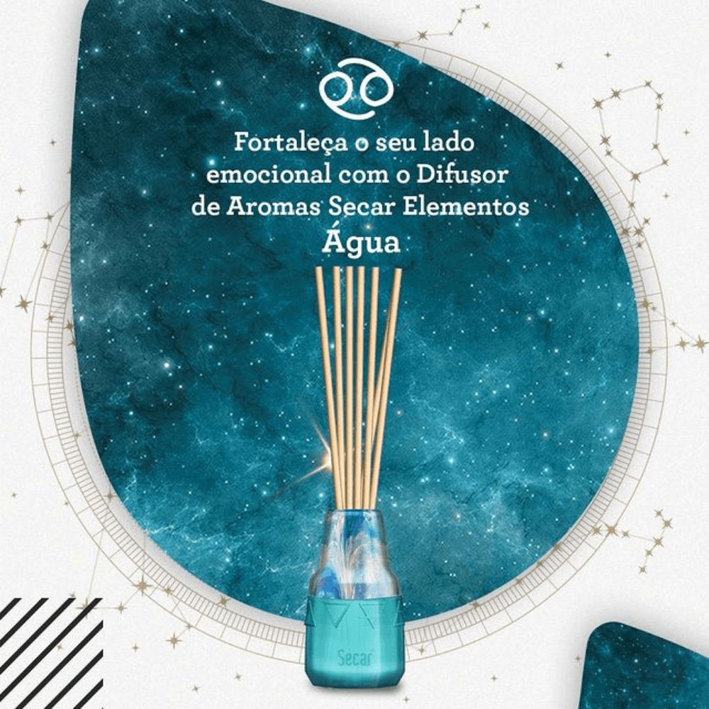 Difusor de Aromas Elementos Água Secar 100ml - e - dona