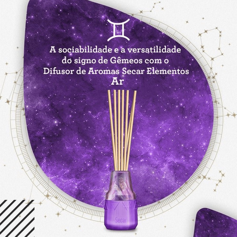 Difusor de Aromas Elementos Ar Secar 100ml - e - dona