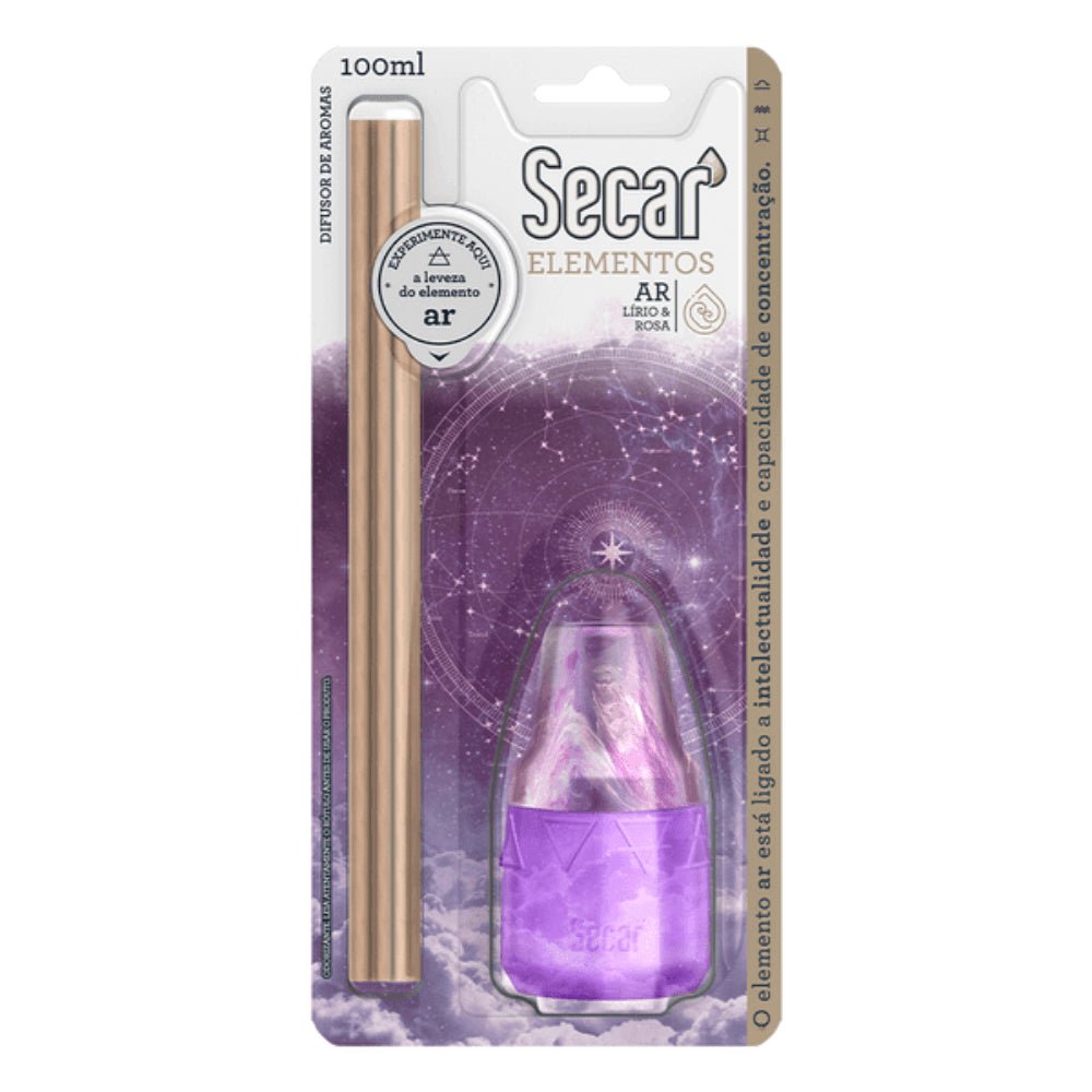 Difusor de Aromas Elementos Ar Secar 100ml - e - dona