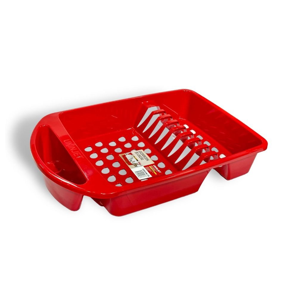 Escorredor de Louça Vermelho Uninjet - e - dona