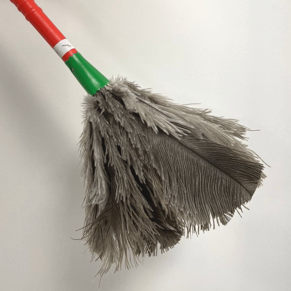 Espanador de Penas de Avestruz MD 30cm Duster - e - dona