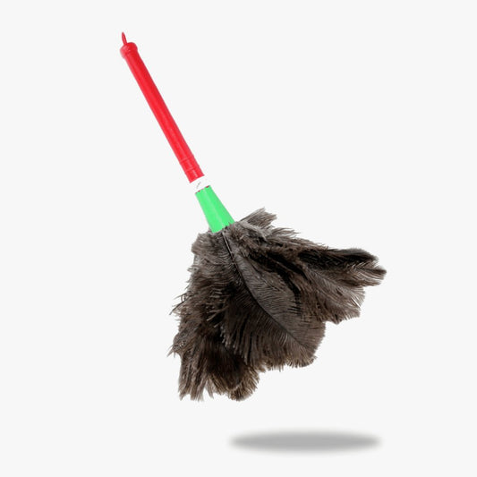 Espanador de Penas de Avestruz MD 30cm Duster - e - dona