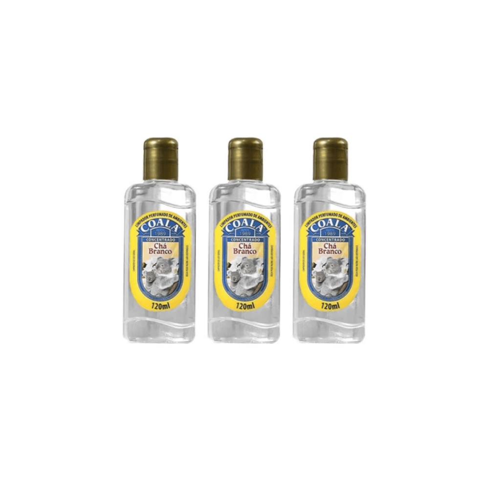 ESSENCIA 120ML CHA BRANCO COALA C/3 - e - dona