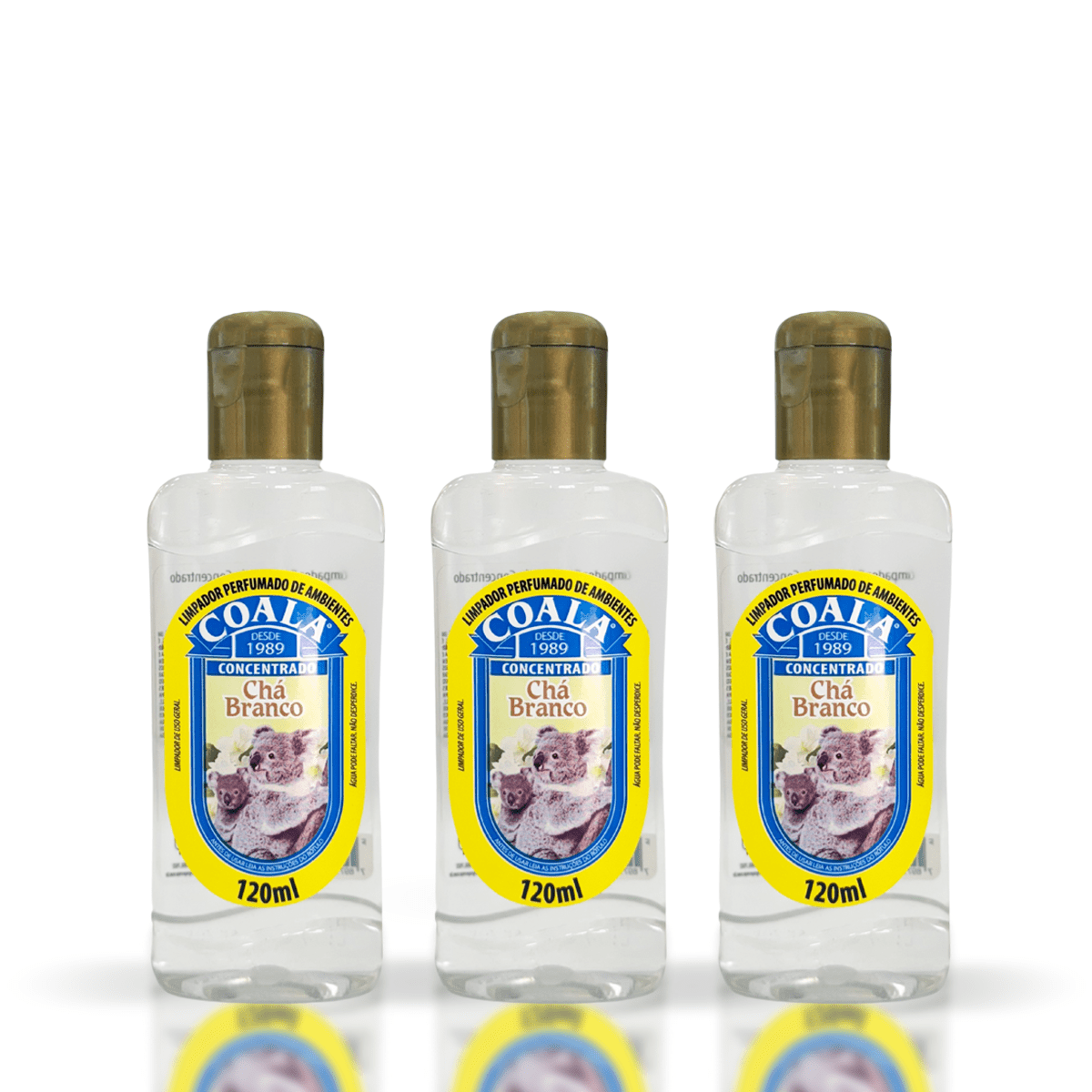 Essência 120ml Chá Branco Coala Com 3 Unidades - e - dona