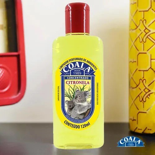 Essência Concentrado Citronela Coala 120ml com 3 unidades - e - dona