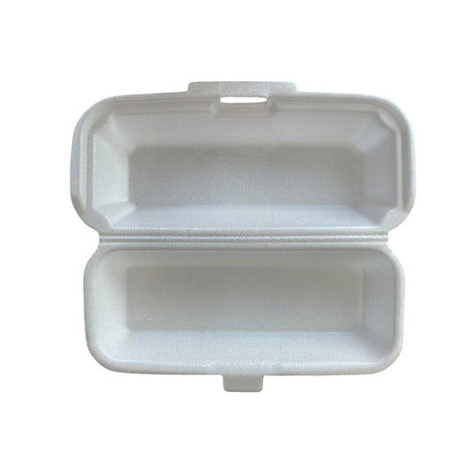 Estojo de Isopor para Hot Dog Ultratherm H04 com 400 unidades - Conservação Térmica e Praticidade - e - dona