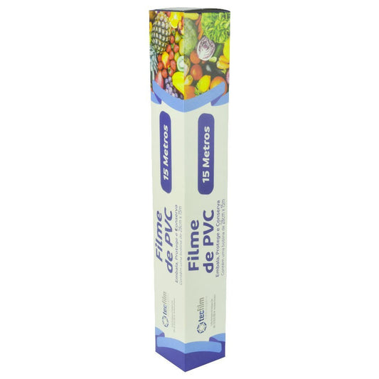 Filme PVC 28cm x 15m Tecfilm - e - dona