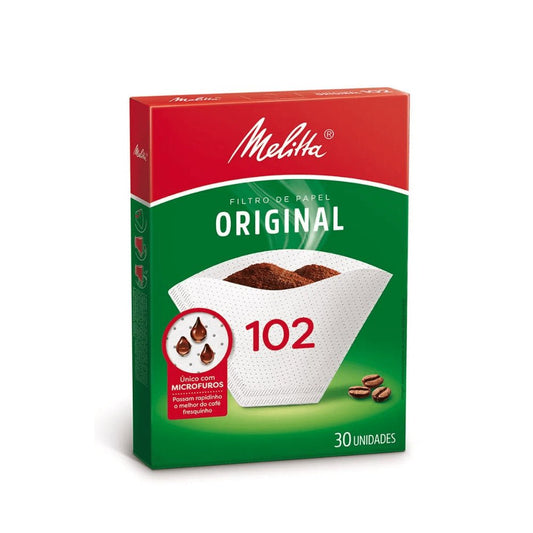Filtro de Papel Melitta 102 com 30 unidades - e - dona