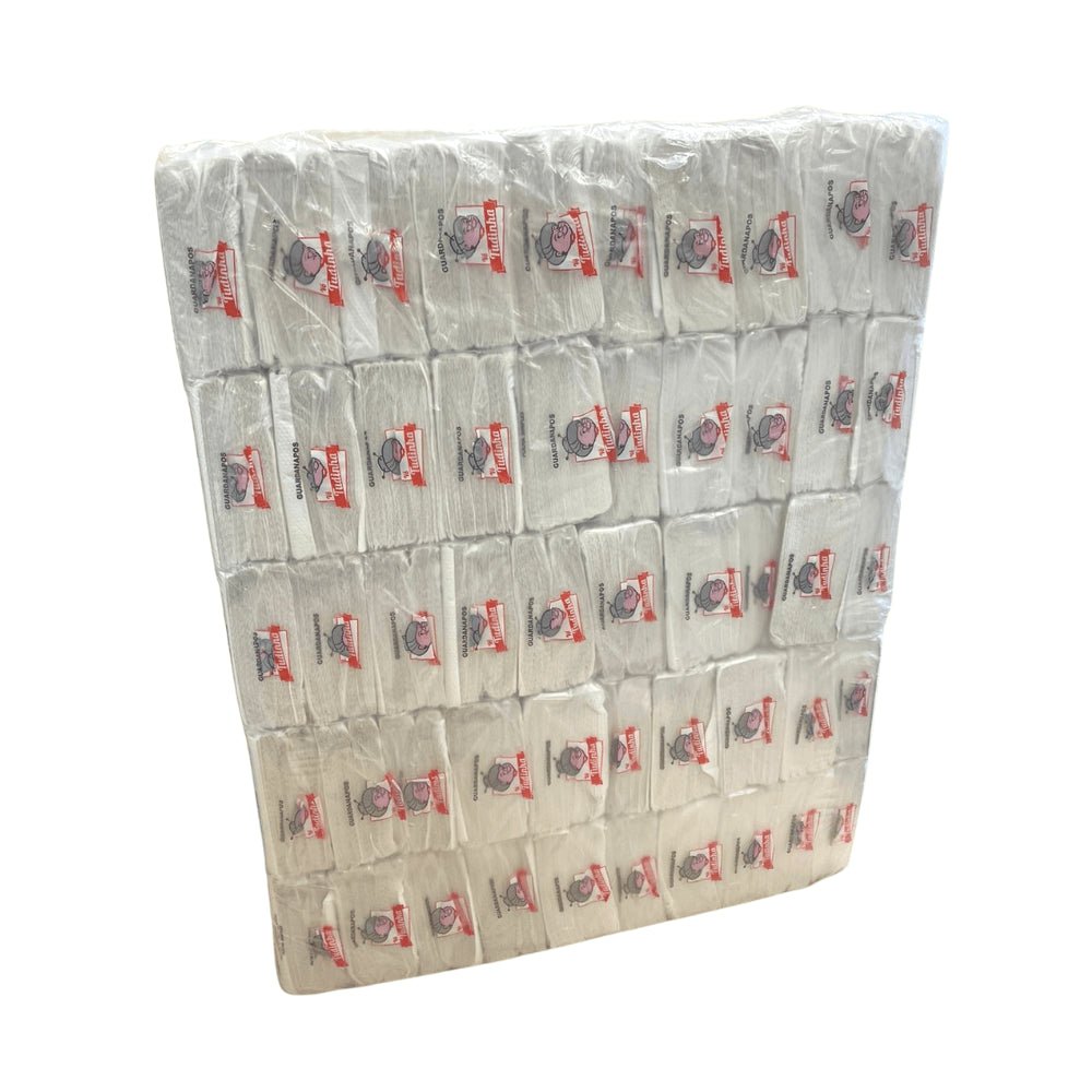 Guardanapo 19,5x19,5 Folha Simples Vó Tudinha com 2.500 folhas pacote compacto - e - dona