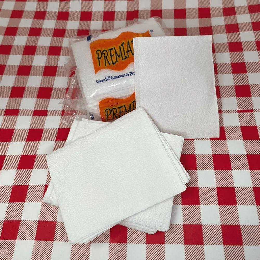 Guardanapo 20x18cm folha simples Premiatta com 100 folhas - e - dona