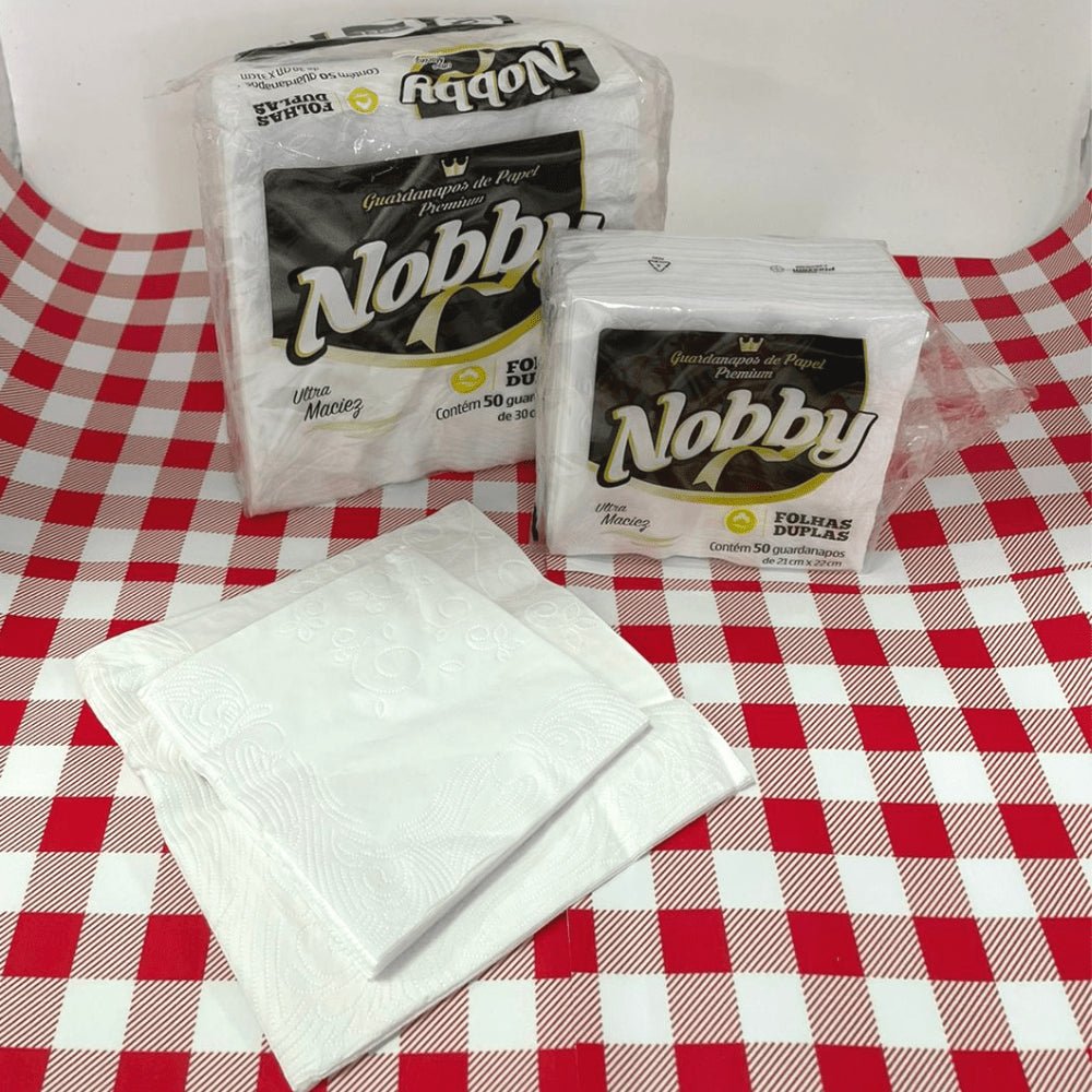 Guardanapo 21x22 Folha Dupla Nobby com 2.400 folhas - e - dona