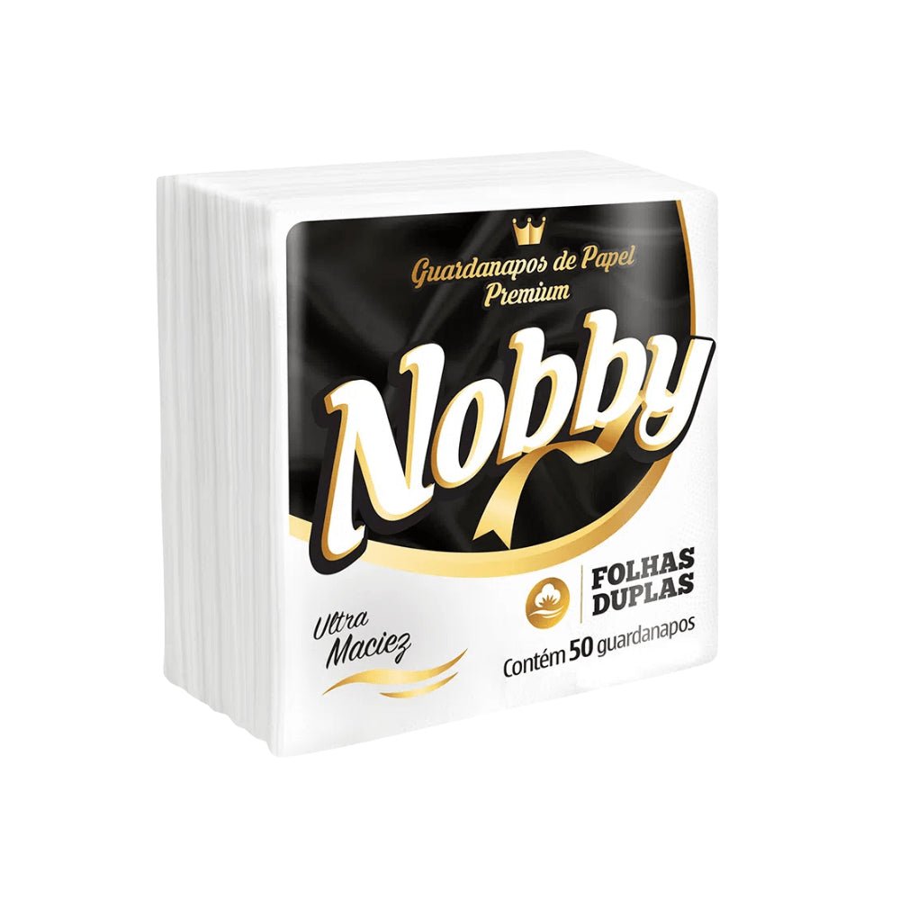 Guardanapo 21x22 Folha Dupla Nobby com 2.400 folhas - e - dona