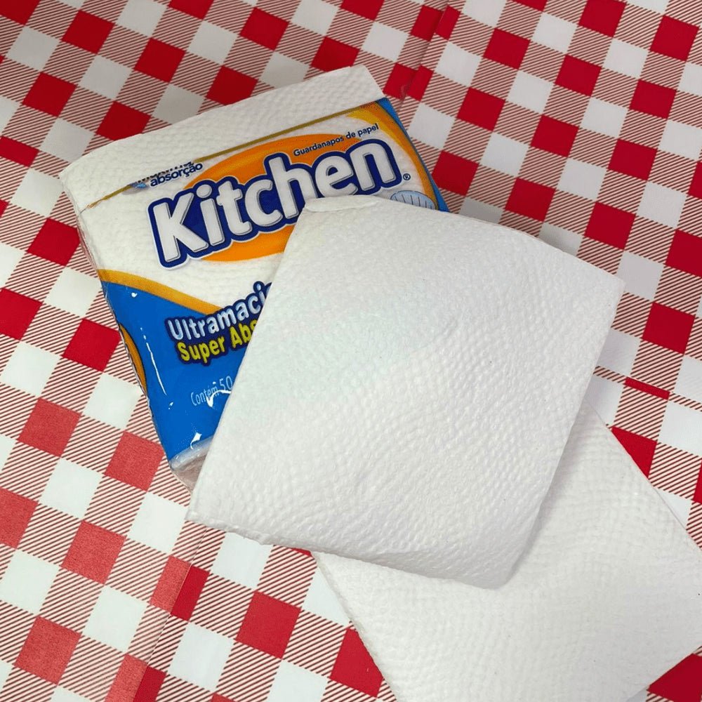 Guardanapo 22,7x22,8cm Folha Simples Kitchen com 50 folhas - e - dona