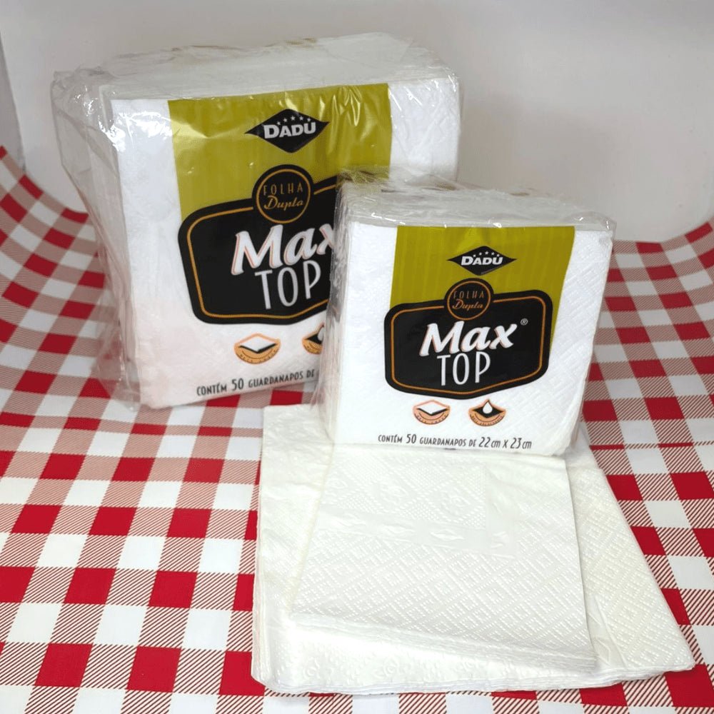 Guardanapo 22x23cm folha dupla Dadu Maxtop com 1.000 folhas - e - dona