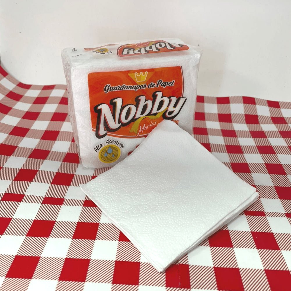 Guardanapo 30x31cm Folha Simples Nobby com 3.000 folhas - e - dona