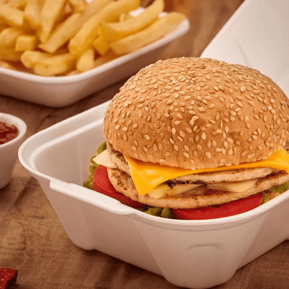 Hamburgueira de Isopor Bom Apetite BH03 com 400 unidades - e - dona