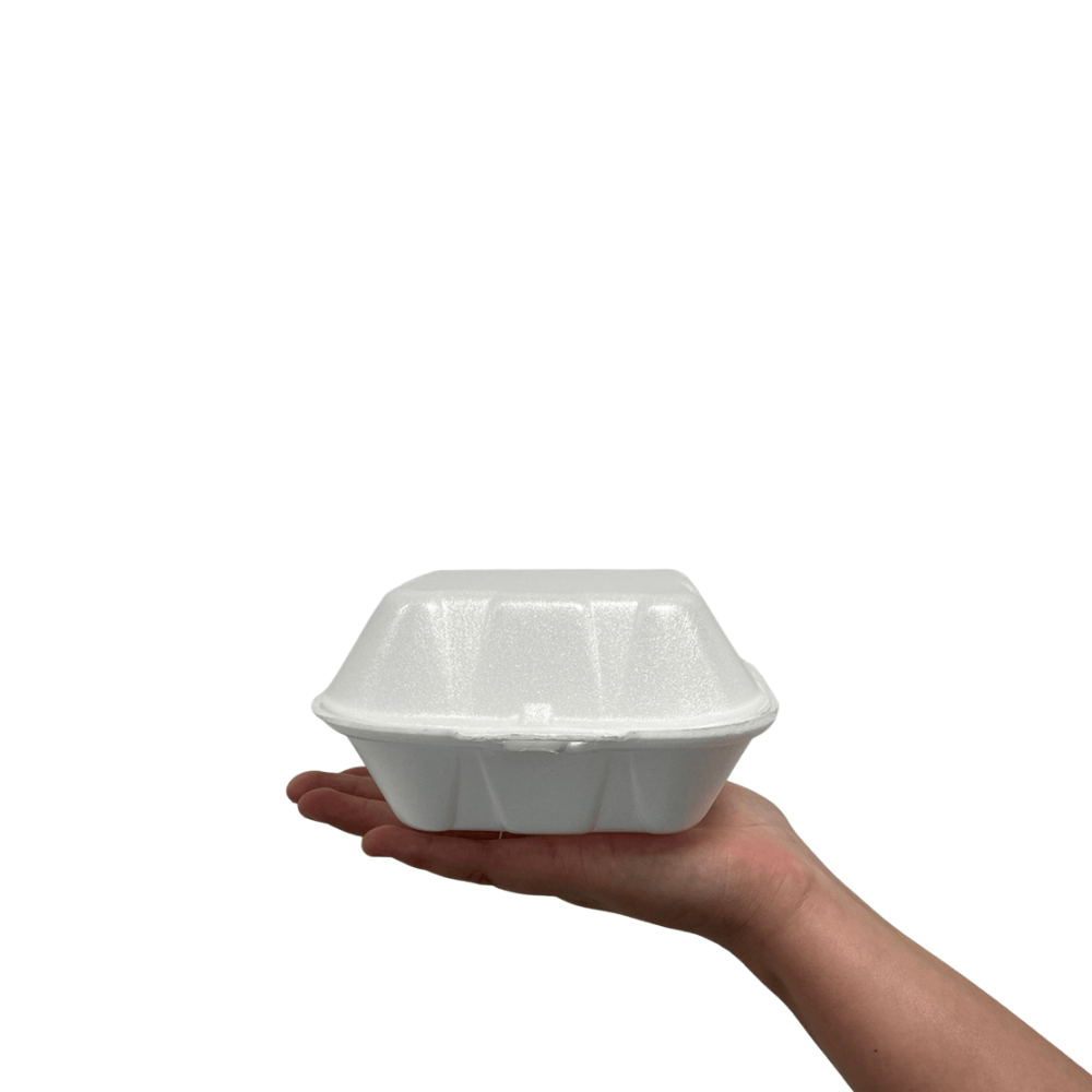 Hamburgueira de Isopor TH02 Totalplast com 400 unidades - e - dona