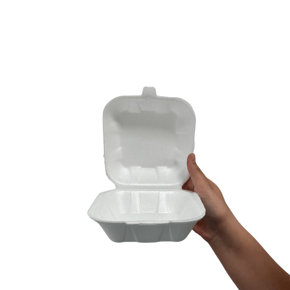 Hamburgueira de Isopor TH02 Totalplast com 400 unidades - e - dona