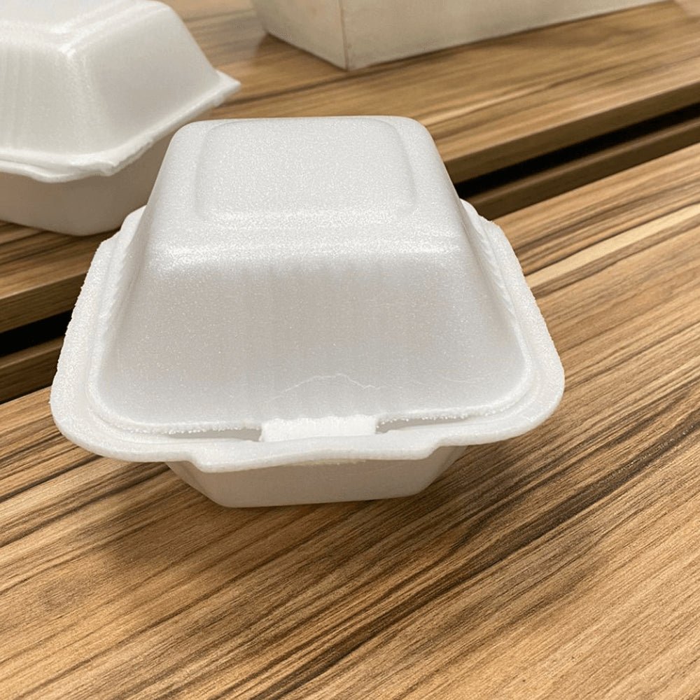 Hamburgueira de Isopor Ultratherm H01 com 100 unidades - Conservação Térmica e Praticidade para Lanches - e - dona
