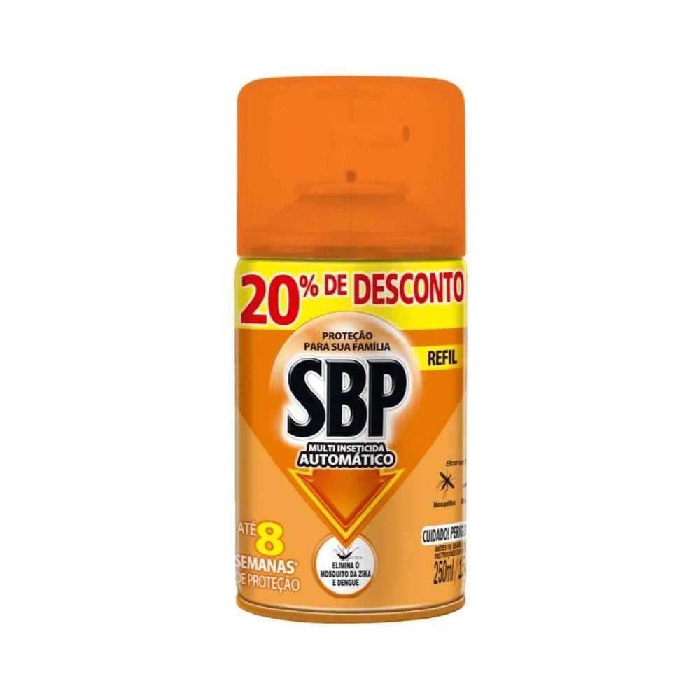 Inseticida Tradicional SBP Refil de 250ml Promocional - e - dona