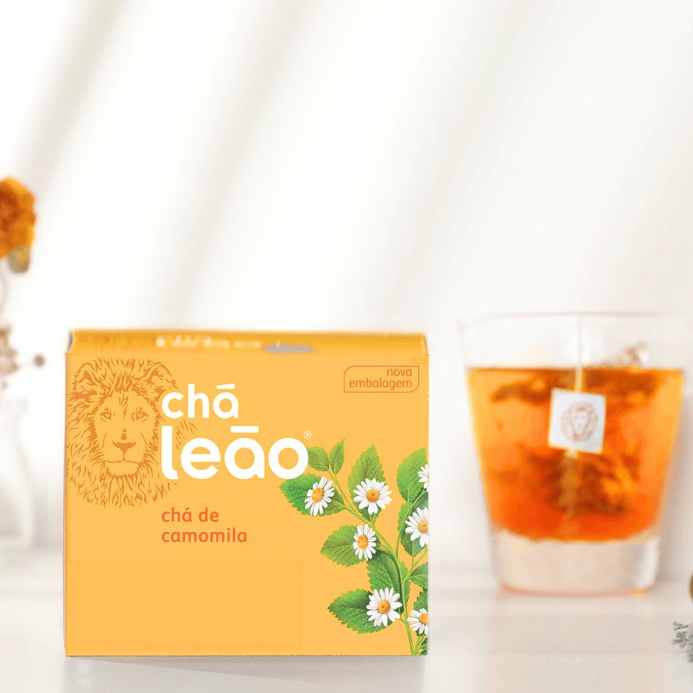 Kit 2 Chá Leão Fuze Camomila com 15 sachês - e - dona