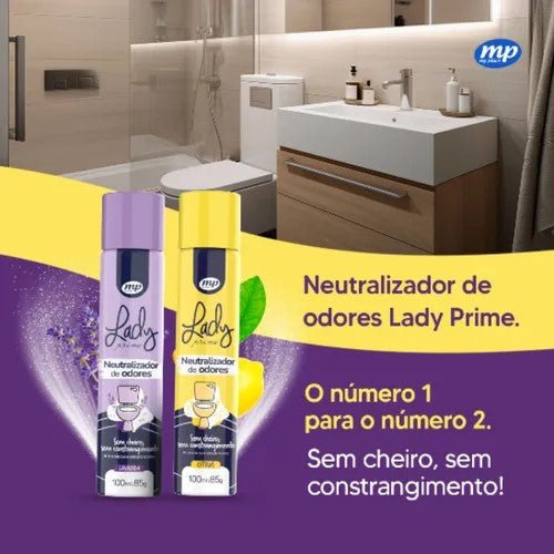 Kit 2 Neutralizadores de Odor Citrus e Lavanda 100ml Cada - e - dona