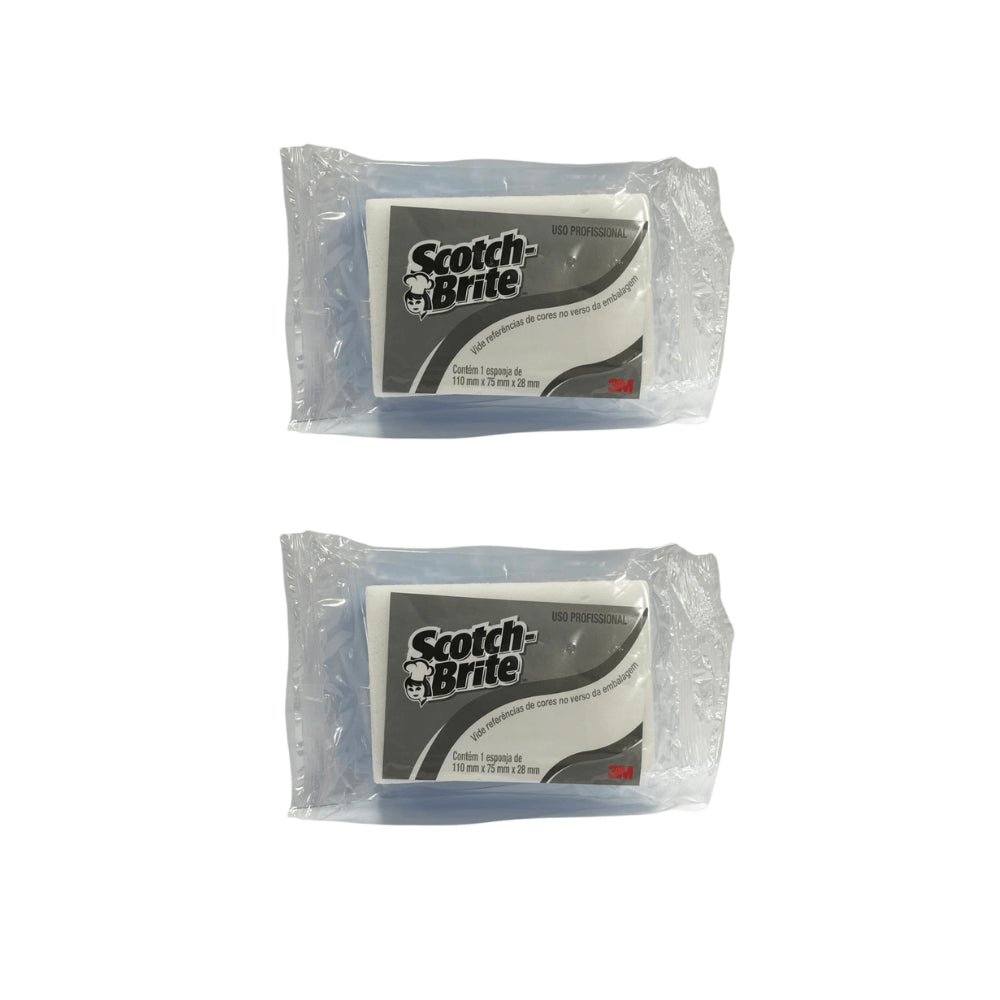 Kit 2 Pacotes de Esponja Mágica Scotch Brite 1 unidade - e - dona