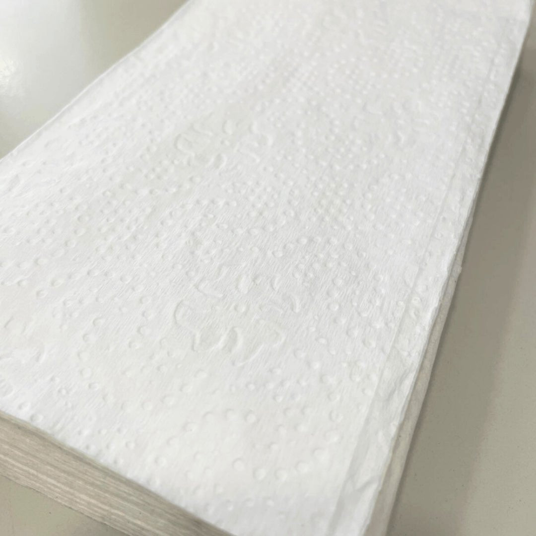 Kit 2 Pacotes de Papel Interfolha 100% Celulose 20x21 2 Dobras folha simples Dubbon - 20g - e - dona