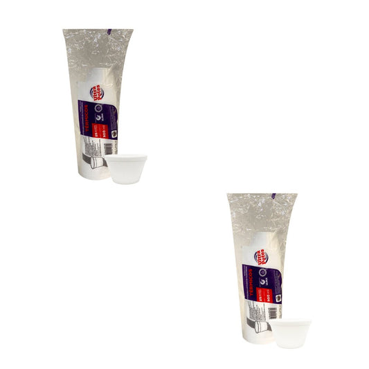 Kit 2 Pacotes de Potes de Isopor 300ml Ultratherm com 25 unidades - e - dona
