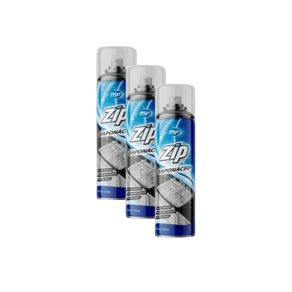 Kit 3 Saponáceos Spray 300ml Zip - e - dona