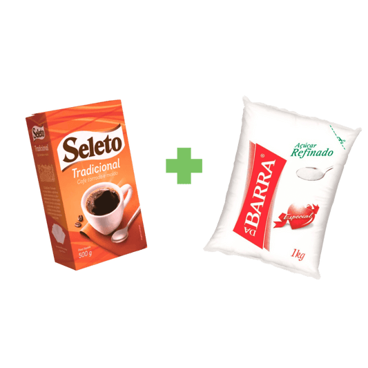 Kit Café Seleto + Açúcar Da Barra - e - dona