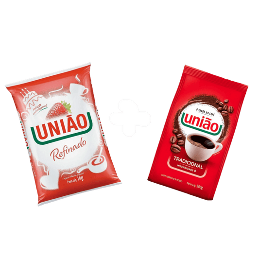Kit Café União + Açúcar União - e - dona