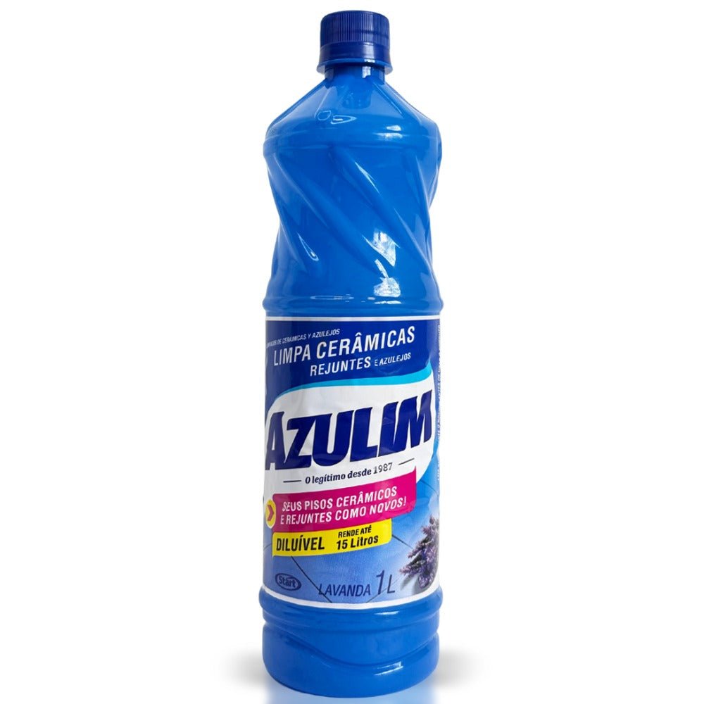 Kit com 2 Limpa Cerâmica Lavanda Azulim 1 litro - e - dona