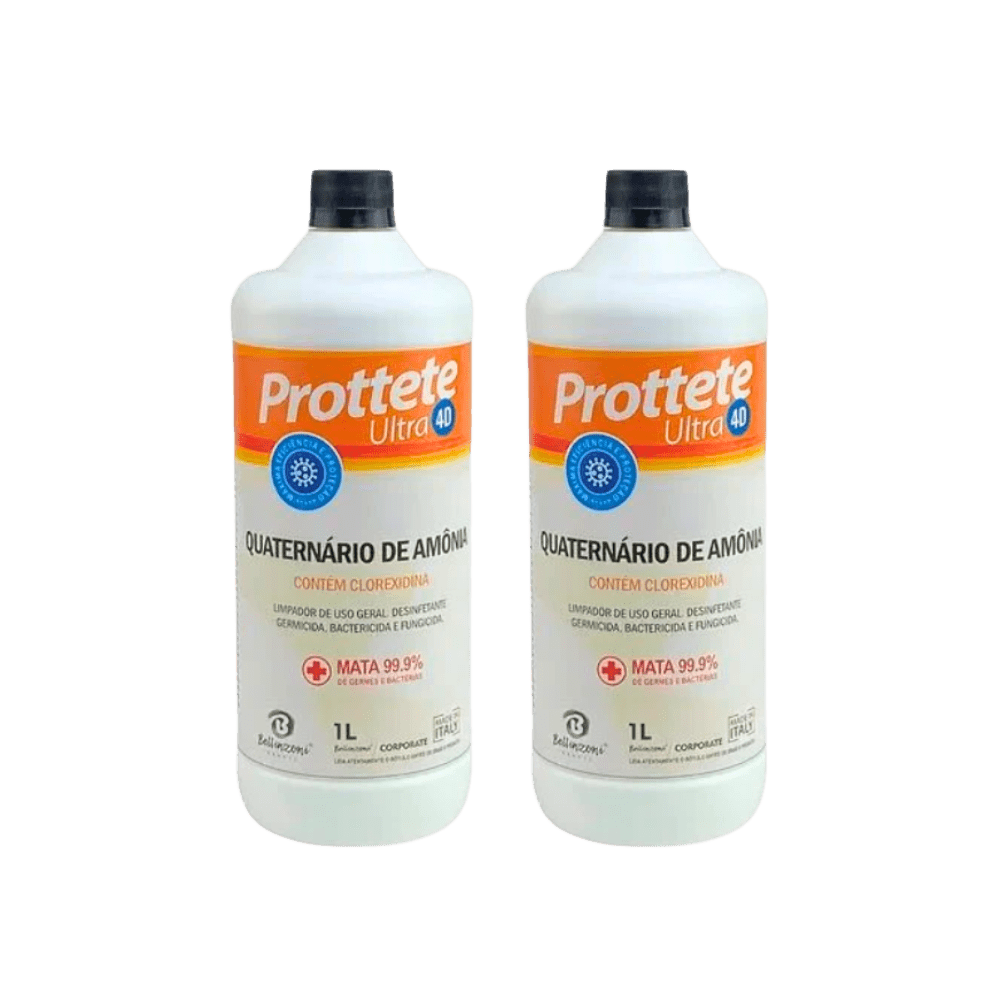 Kit com 2 Limpadores Gerais 1L ProTette Ultra Bellizoni - e - dona