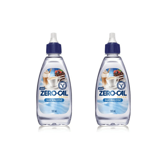 Kit de 2 Adoçantes Líquido Zero Cal Sucralose 100ml - e - dona