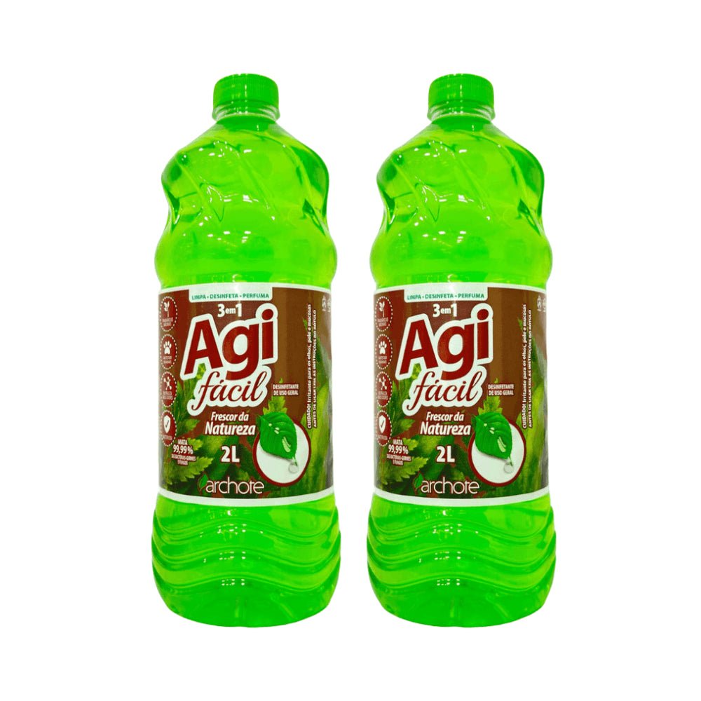 Kit de 2 Desinfetantes Campestre Agi fácil 2 litros - e - dona