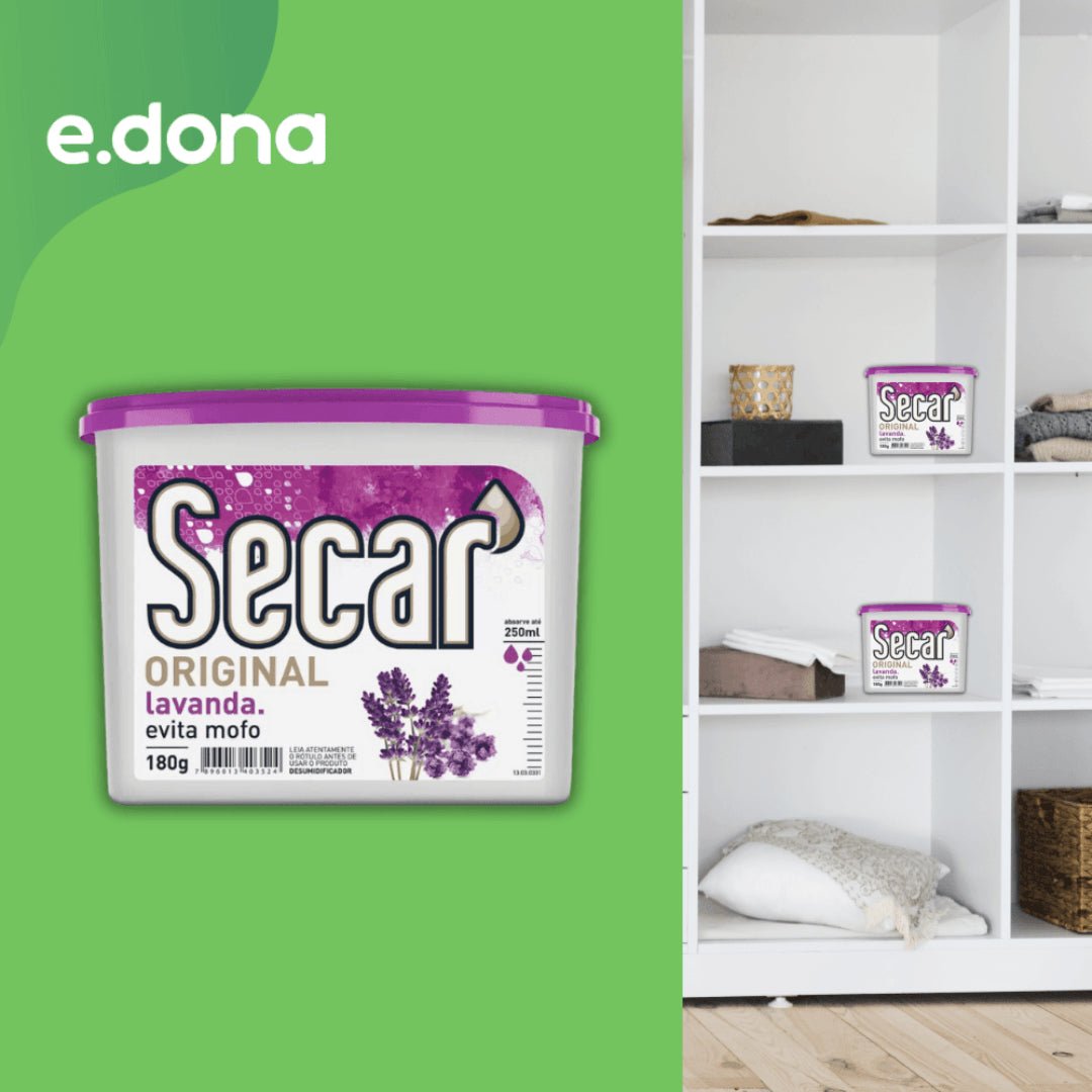 Kit de 2 Evita Mofo Lavanda Secar 180g - e - dona