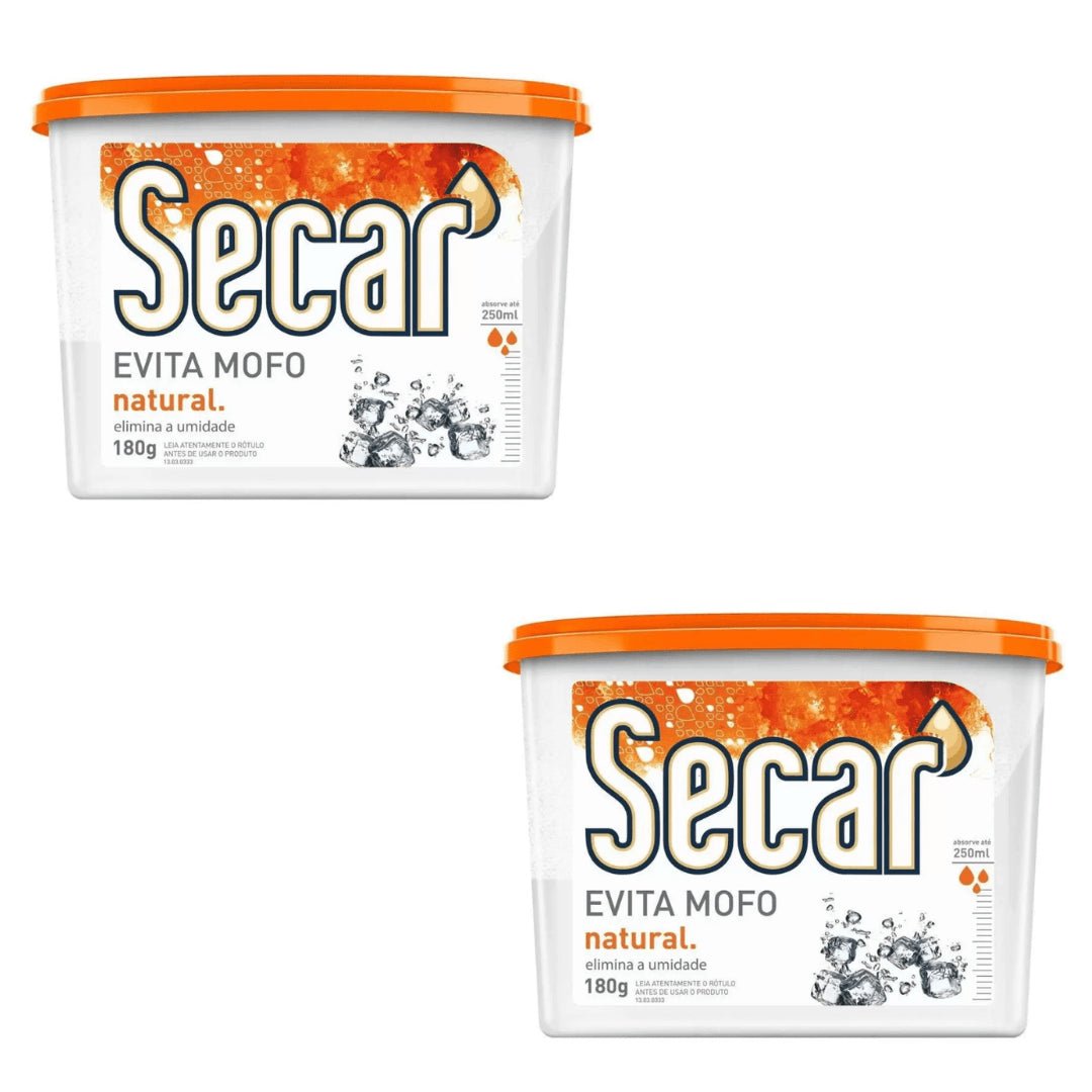 Kit de 2 Evita Mofo Natural Secar 180g - e - dona