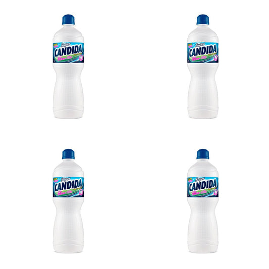 Kit de 4 Águas Sanitárias Super Candida 1 Litro - e - dona