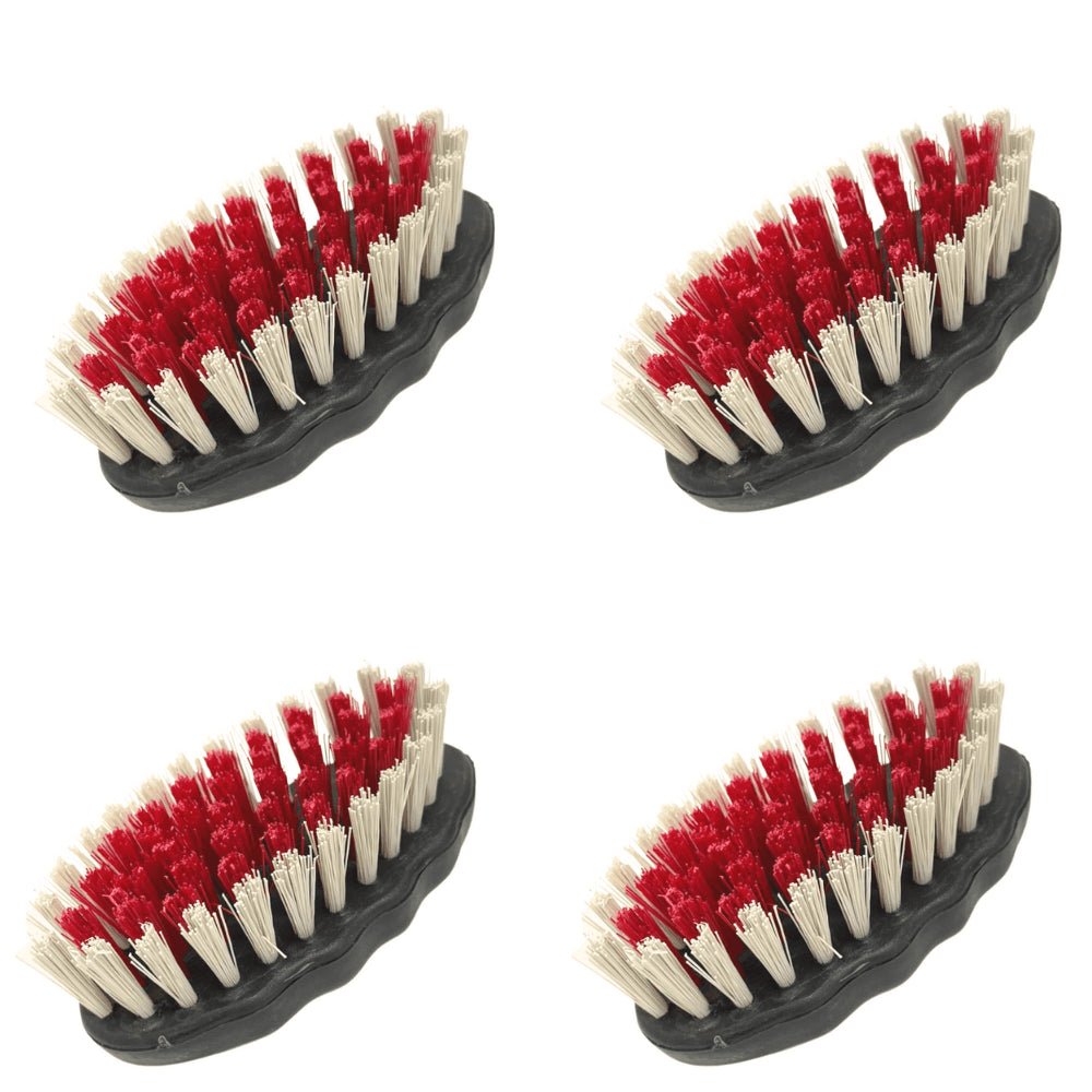 Kit de 4 Escovas de Limpeza Oval Base Plástica DSR - e - dona