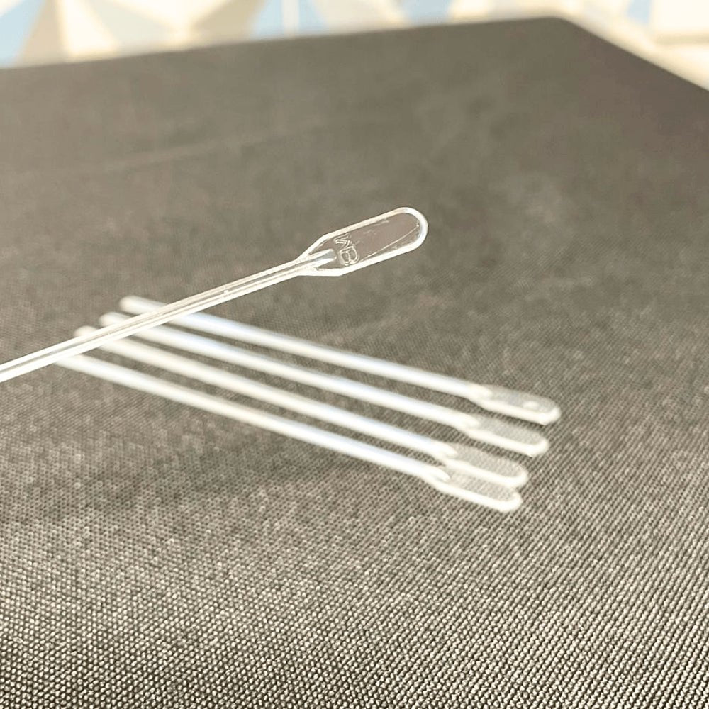 Kit de Palheta para café 8,5cm Cristal Mexa Bem 3 Pacotes com 500 unidades - e - dona
